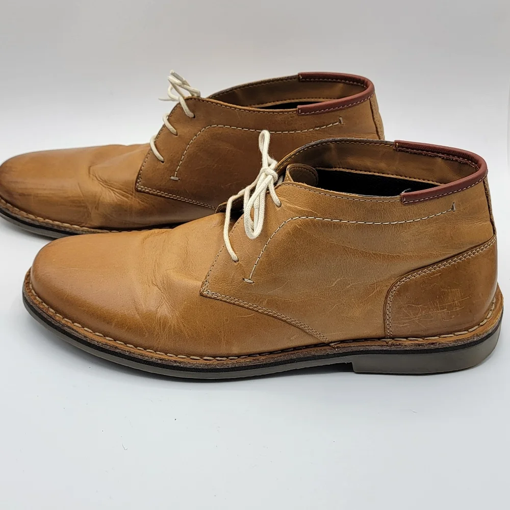 Steve Madden Hestonn Leather‎ Chukka Boot Size 12D #1346